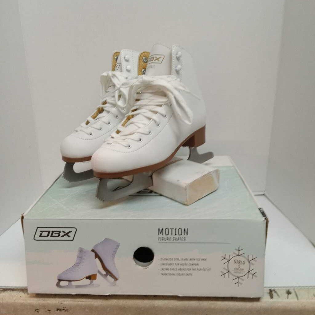 DBX Motion Figure Skates White Size 5