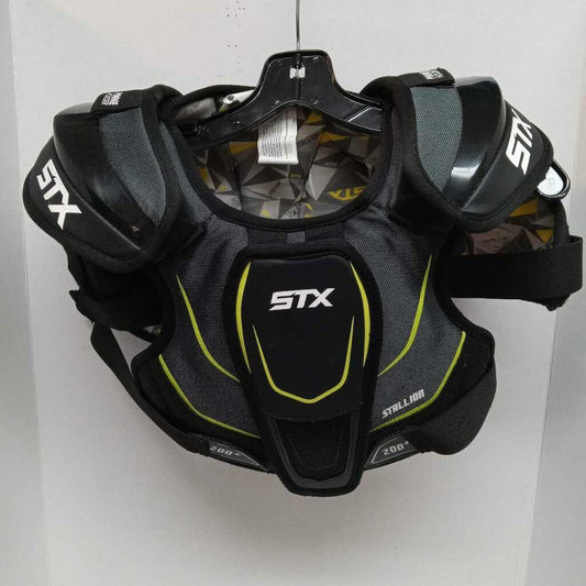 STX Stallion 200 Lacrosse Shoulder Pads Black Size Senior Medium
