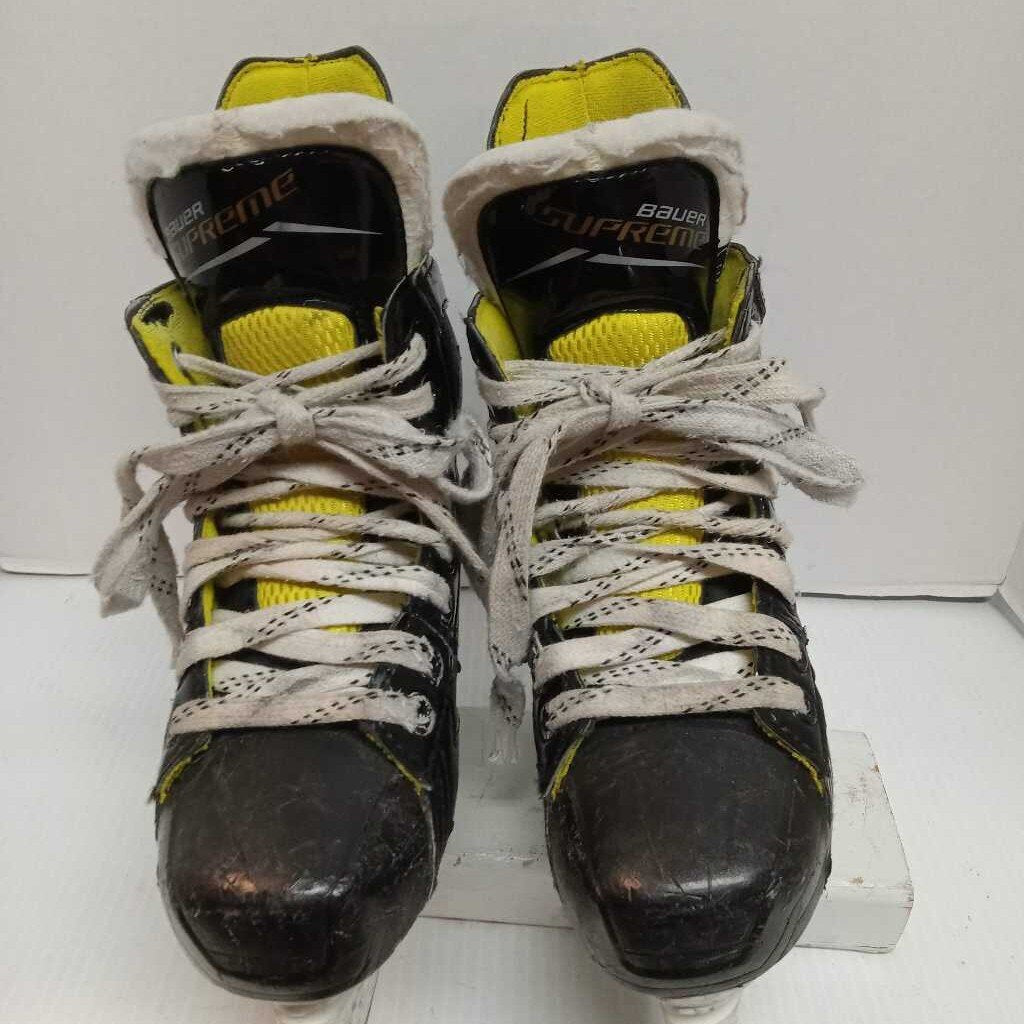Bauer Supreme S27 Hockey Skates Black/Yellow Size Youth 1
