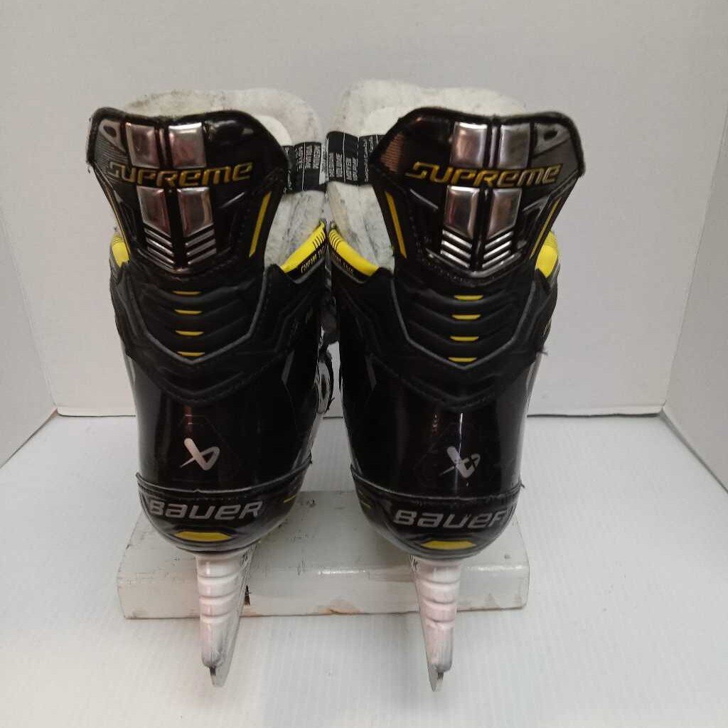 Bauer Supreme M4 Hockey Skates Black/Yellow Size 5 Fit 2