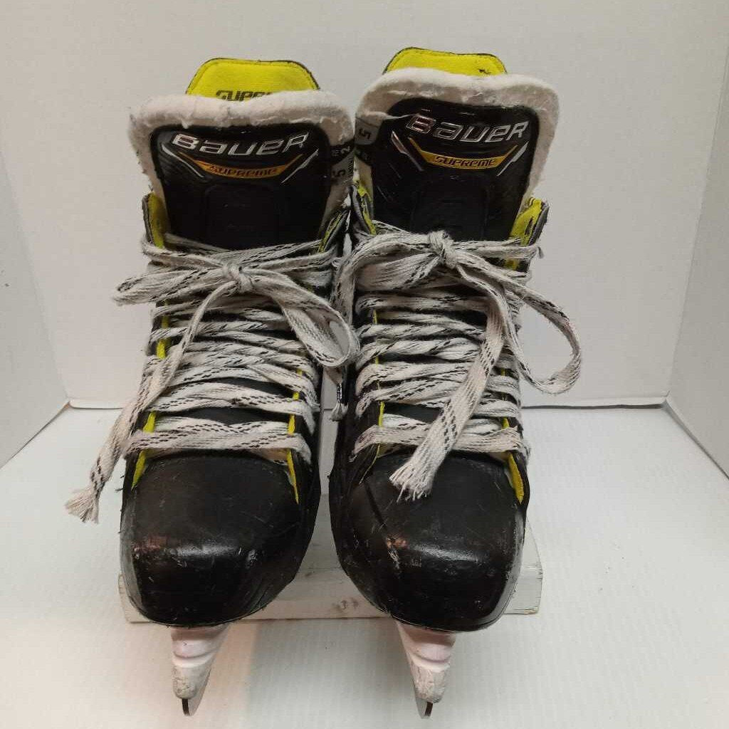Bauer Supreme M4 Hockey Skates Black/Yellow Size 5 Fit 2