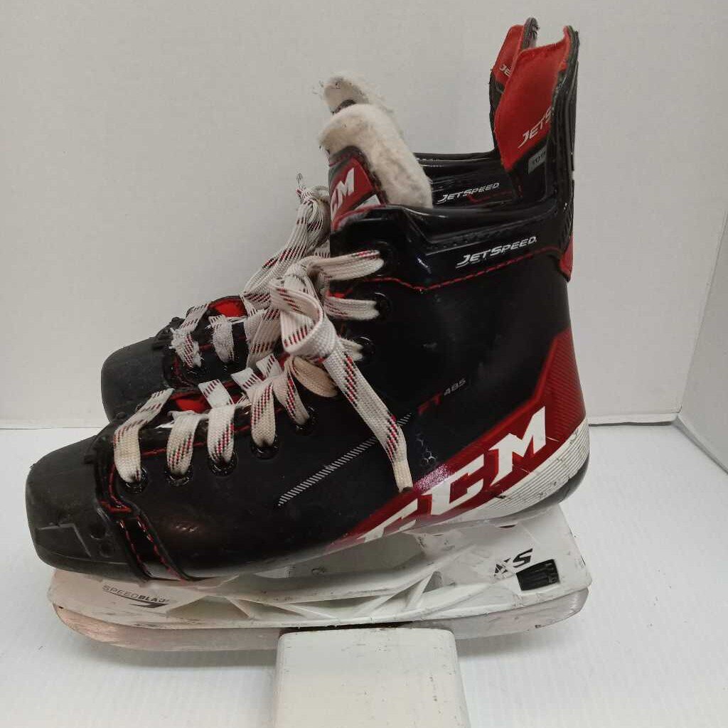CCM Jetspeed FT485 Hockey Skates Black/Red/White Size 3.5