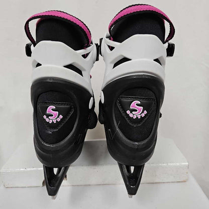 Used Jackson Ultima Youth Softec Adjustable Recreational Skates | Size: Y11 - 2 | Pink