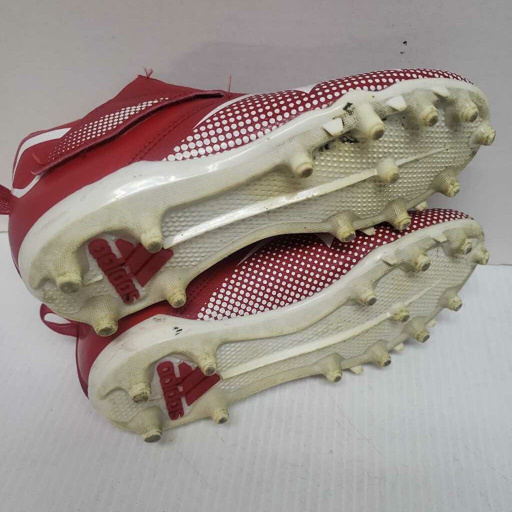 Adidas Freak Football Cleats Red/White Size 3.5