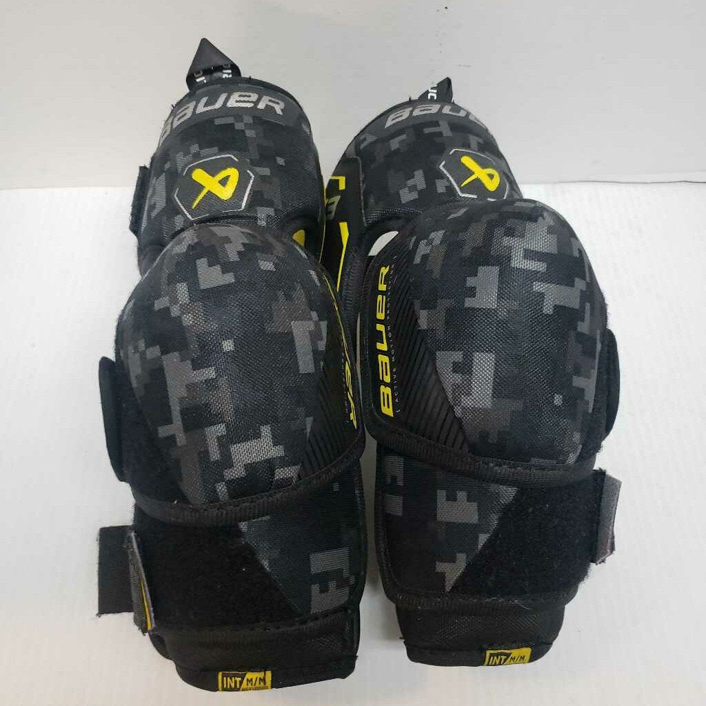 Bauer Supreme M# Hockey Elbow Pads Black Size Intermediate Large