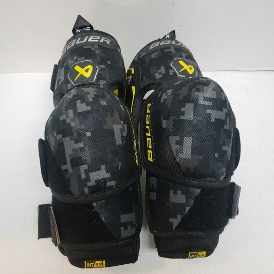 Bauer Supreme M# Hockey Elbow Pads Black Size Intermediate Large