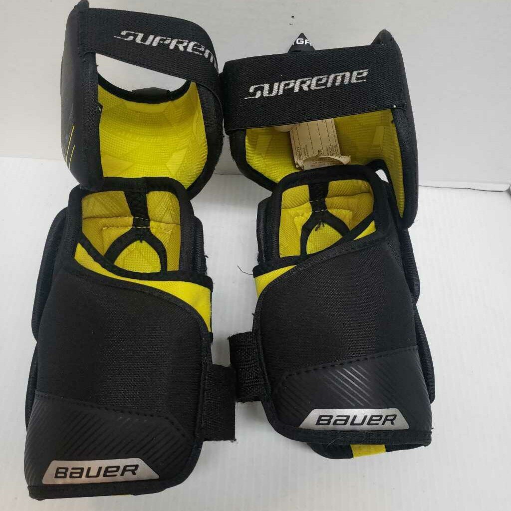 Bauer Supreme M# Hockey Elbow Pads Black Size Intermediate Large