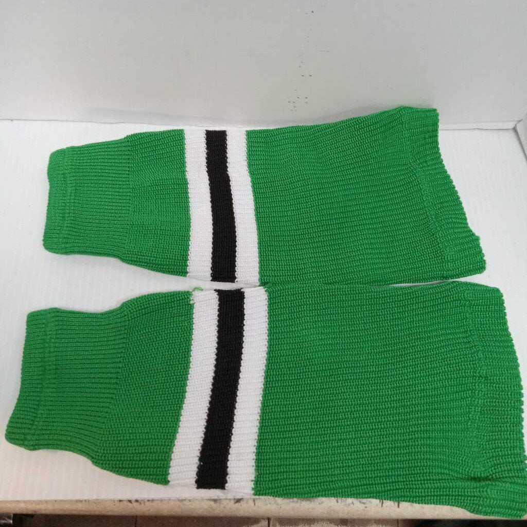 Ealer Hockey Socks Green/White/Black - Size18"