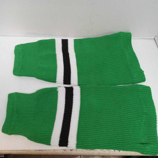 Ealer Hockey Socks Green/White/Black - Size18"
