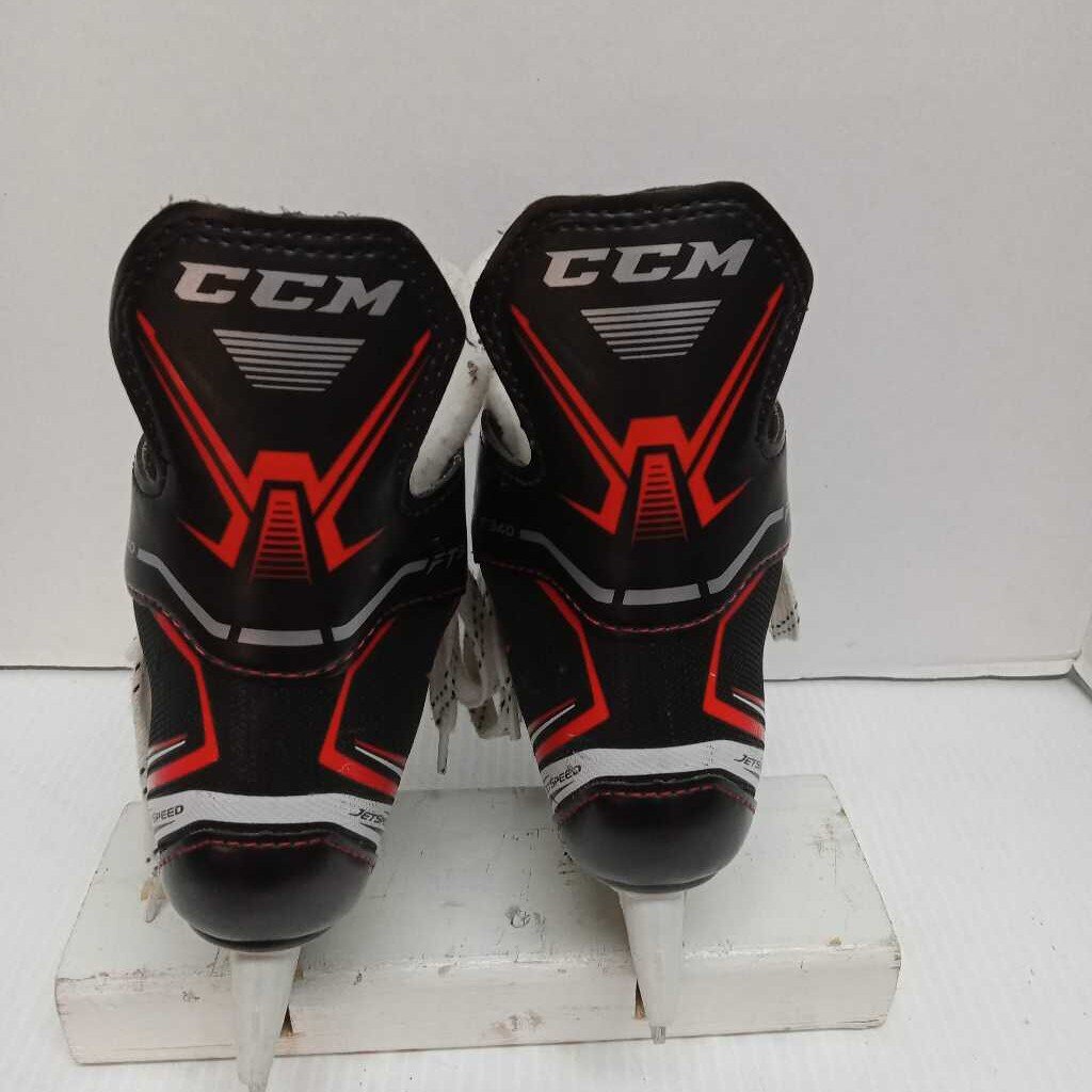 CCM Jetspeed FT340 Youth Hockey Skates - Size Y9