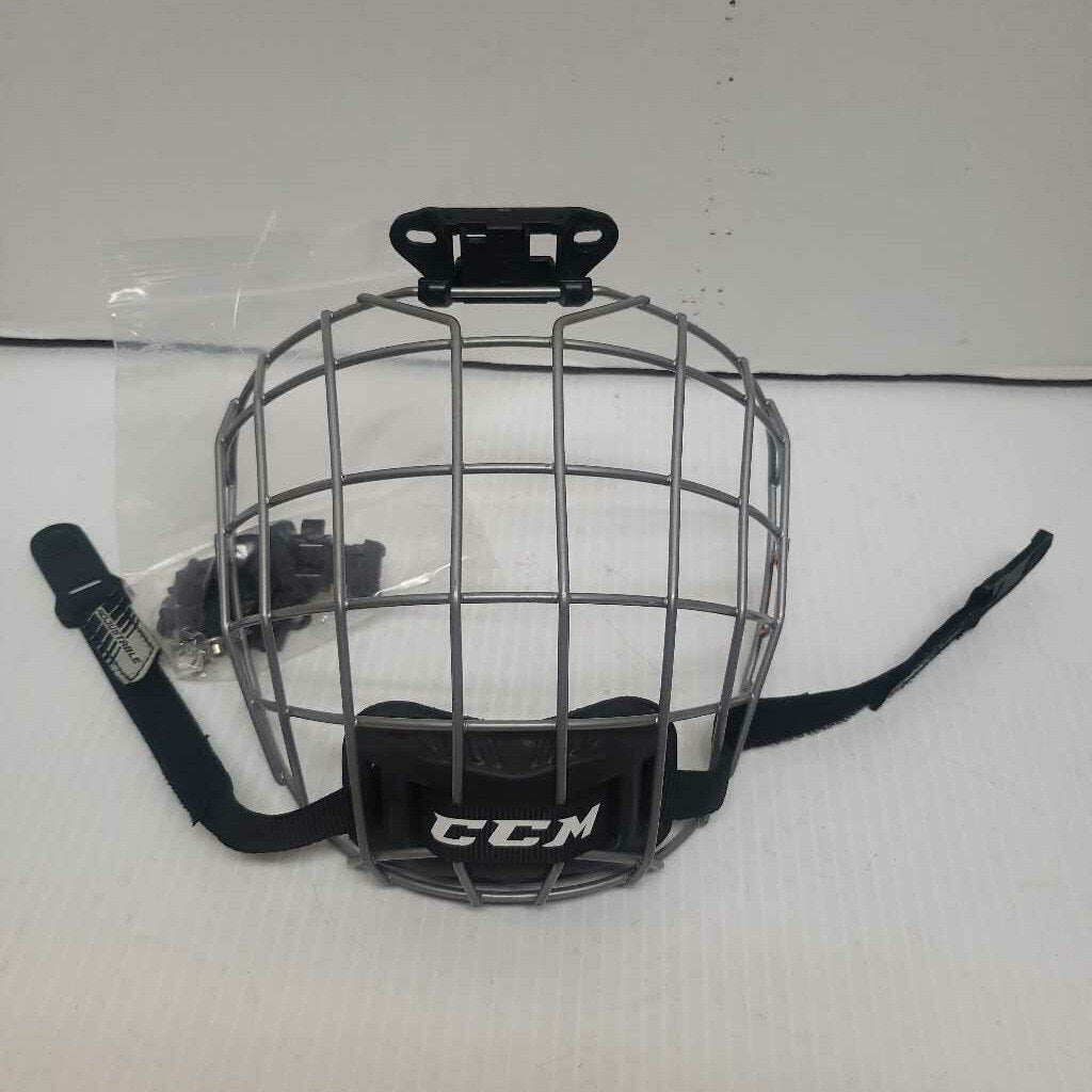 CCM FM Hockey Helmet Cage Silver Size Youth