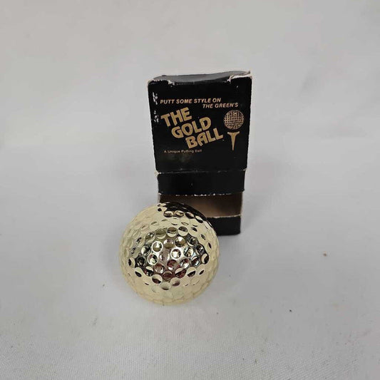 The Gold Ball Golf Ball
