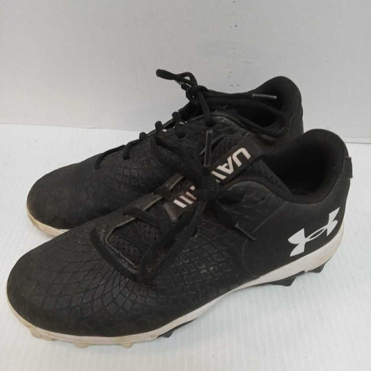 Under Armour Baseball/Softball Cleats Black/White Size 5.5