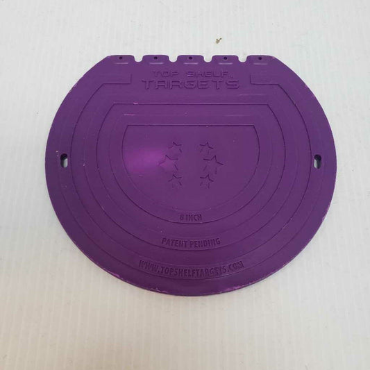 Top Shelf Hockey Goal Magnetic Target - Purple - Size 8"