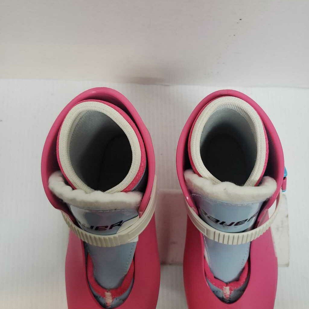 Bauer Lil Angels Recreational Ice Skate - Size Youth 12 / 13 Preowned