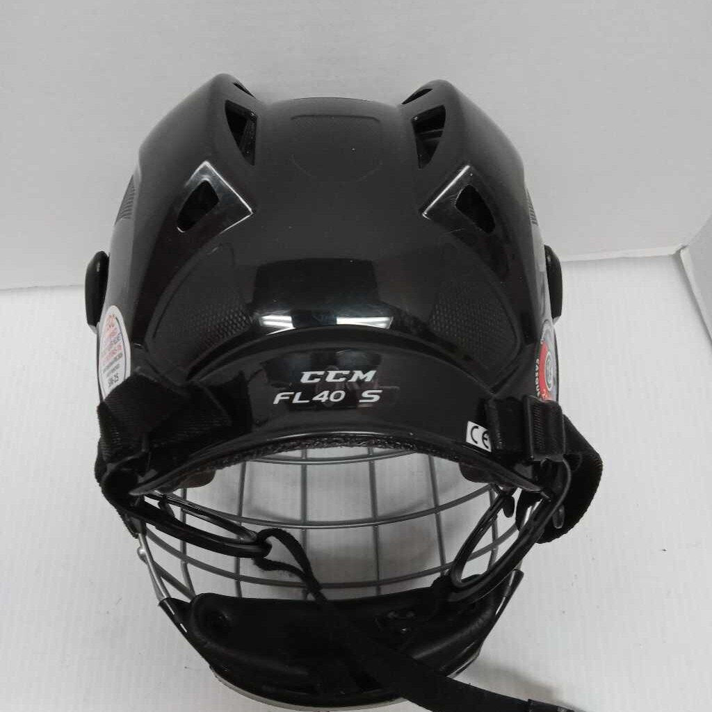 CCM FL40 Hockey Helmet Combo - Size Small