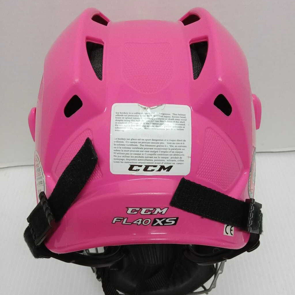 CCM FL40 Hockey Helmet Combo - Size Small