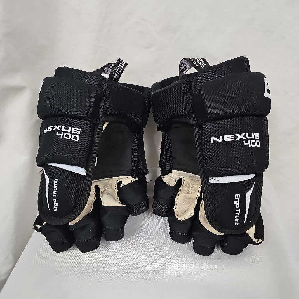 Bauer Nexus 400 Junior Hockey Gloves - 12"