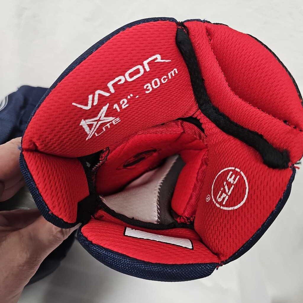 Bauer Vapor 1X Lite Junior Hockey Gloves - 12"
