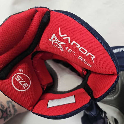 Bauer Vapor 1X Lite Junior Hockey Gloves - 12"