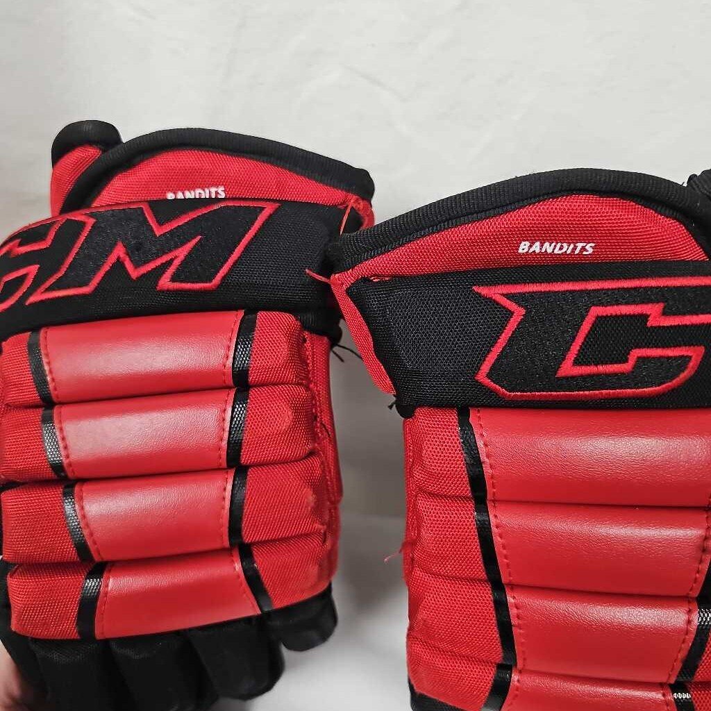 CCM HG4PC Team Pro Bandits Hockey Gloves - 12"