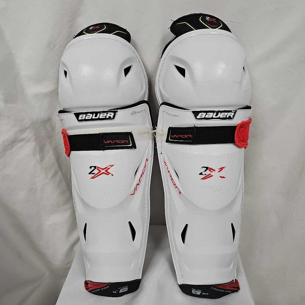 Bauer Vapor 2X Senior Hockey Shin Guards - 14"