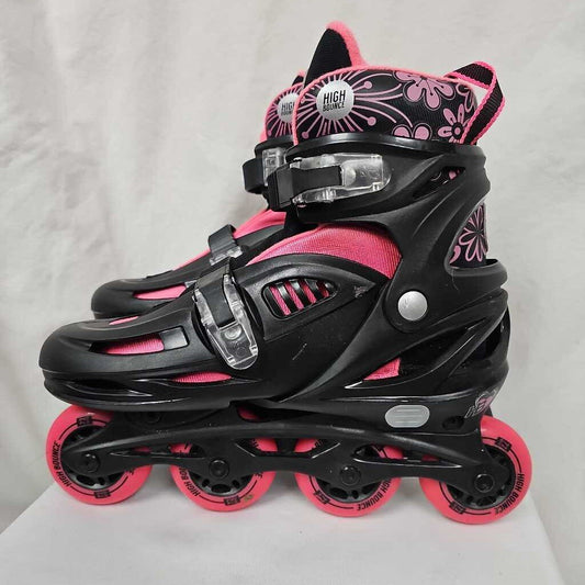 High Bounce Womens Adjustable Inline Skates - Sizes 6-9