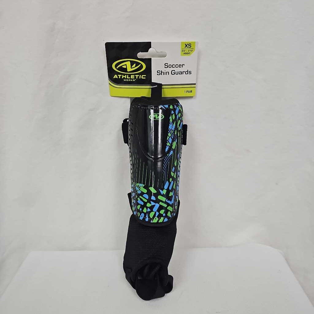 Athletic Works Kids Soccer Shin Guards - Size XS