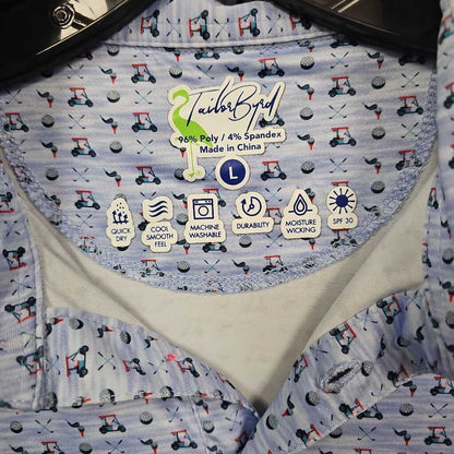 TailorByrd Mens Golf Polo - Size Large