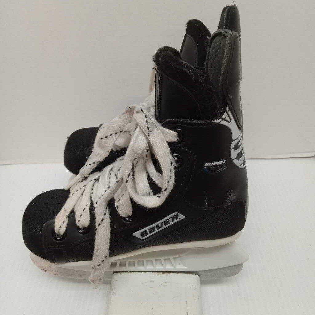 Bauer Impact 100 Hockey Skates - Size Youth 11