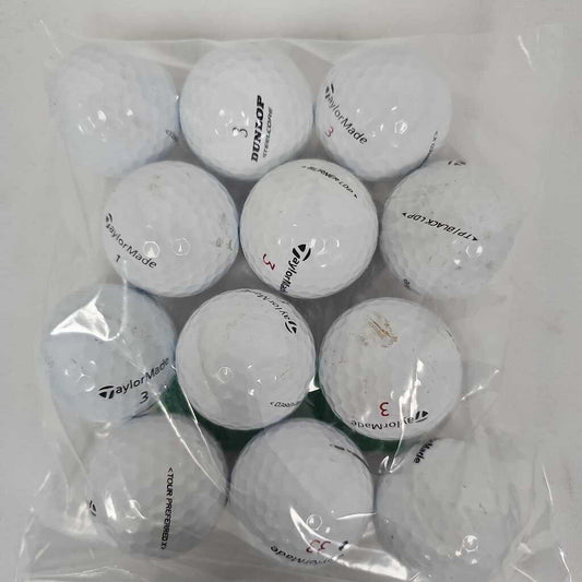 TaylorMade Bag of Mixed Golf Balls - 1 Dozen