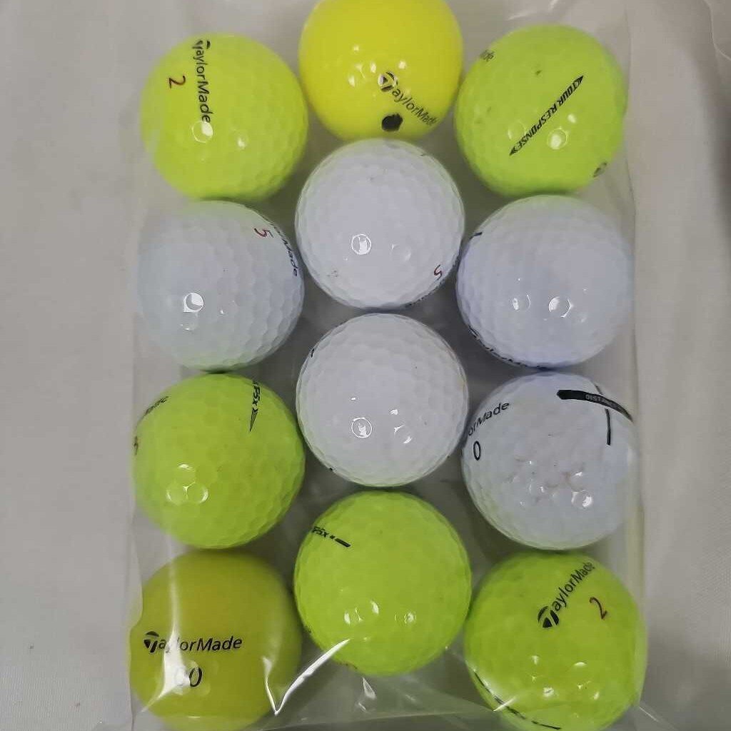 TaylorMade Mixed Model Bag of Balls - 1 Dozen