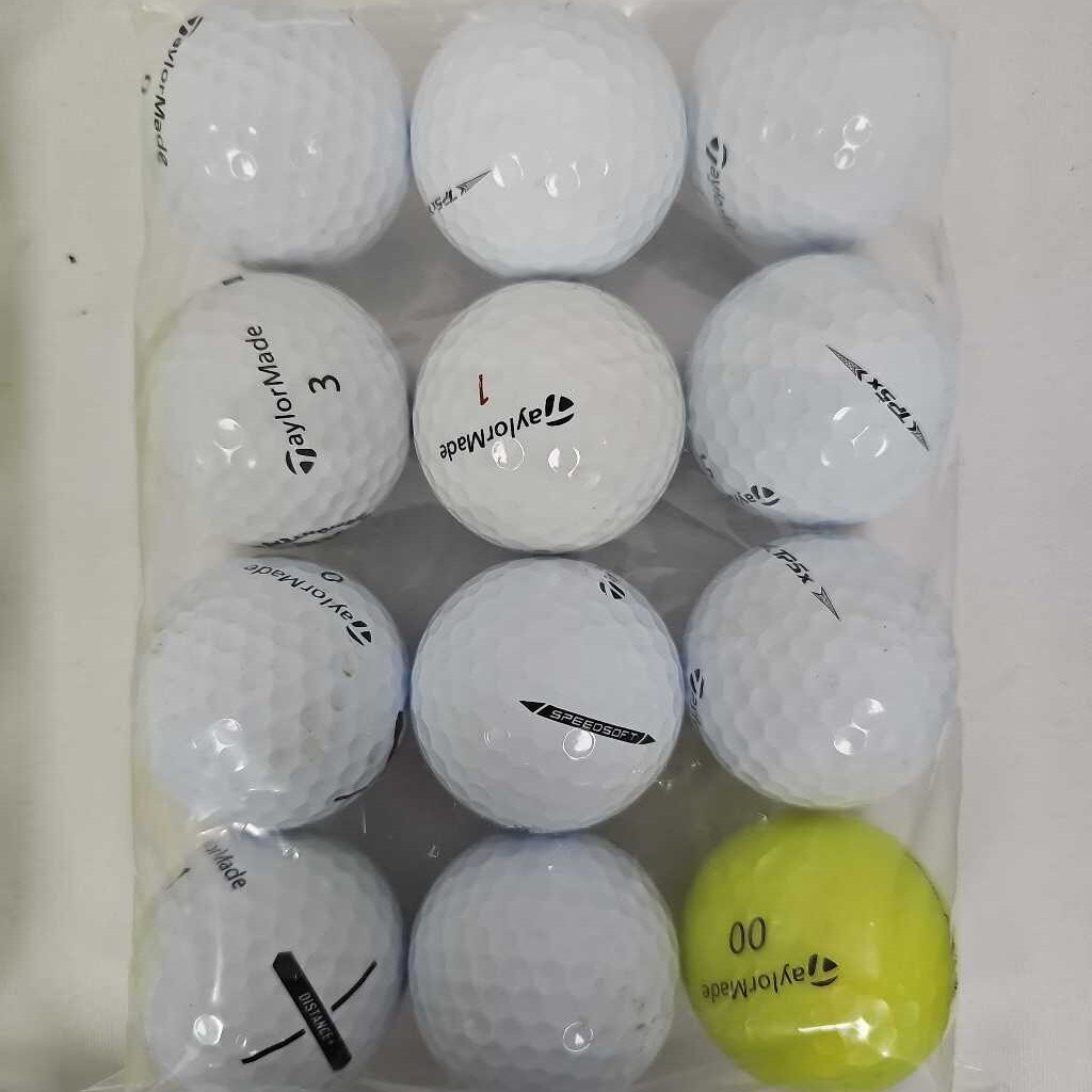 TaylorMade Mixed Model Bag of Balls - 1 Dozen