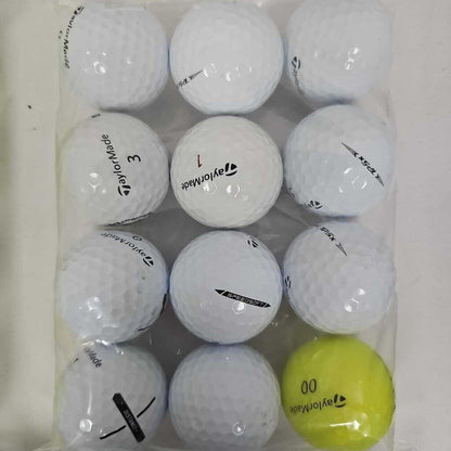 TaylorMade Mixed Model Bag of Balls - 1 Dozen