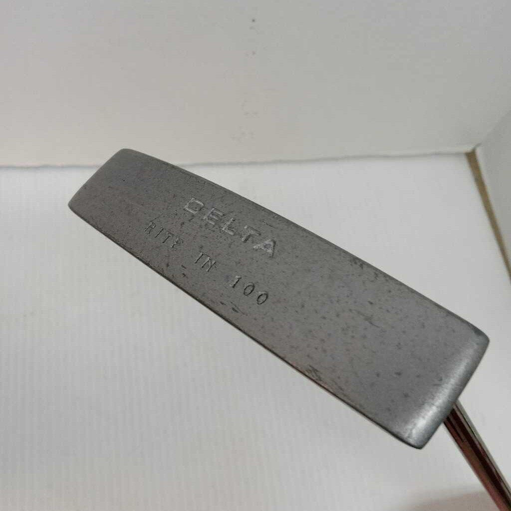 Delta Rite In 100 Putter Mens Right Hand 35" Preowned