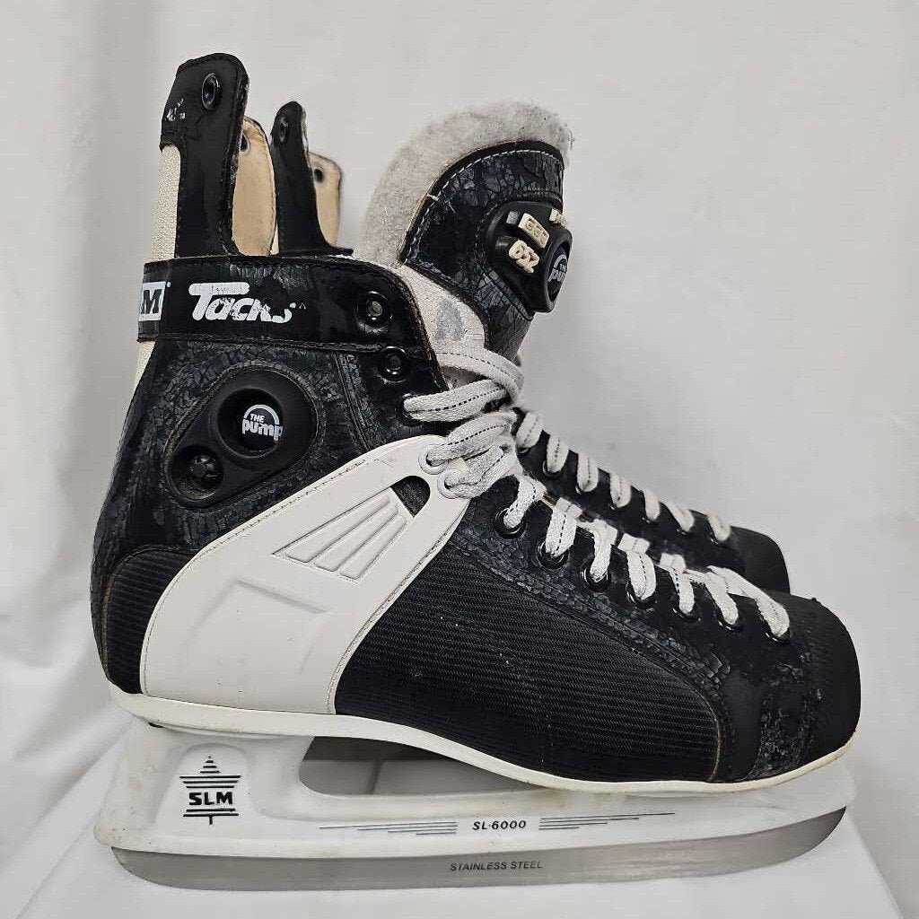 Vintage CCM Tacks 652 Hockey Skates with Reebok Pump Technology - Size 9