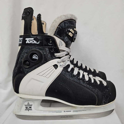 Vintage CCM Tacks 652 Hockey Skates with Reebok Pump Technology - Size 9