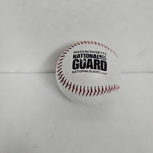 Massachusetts National Guard Stamped Baseball