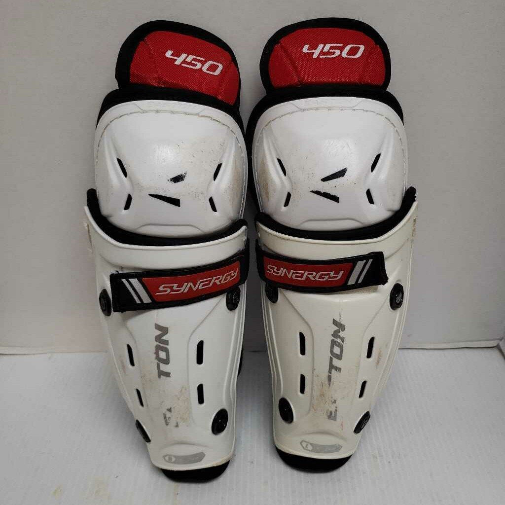 Easton Synergy 450 Hockey Shin guards - Size 10"