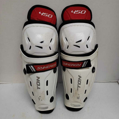 Easton Synergy 450 Hockey Shin guards - Size 10"
