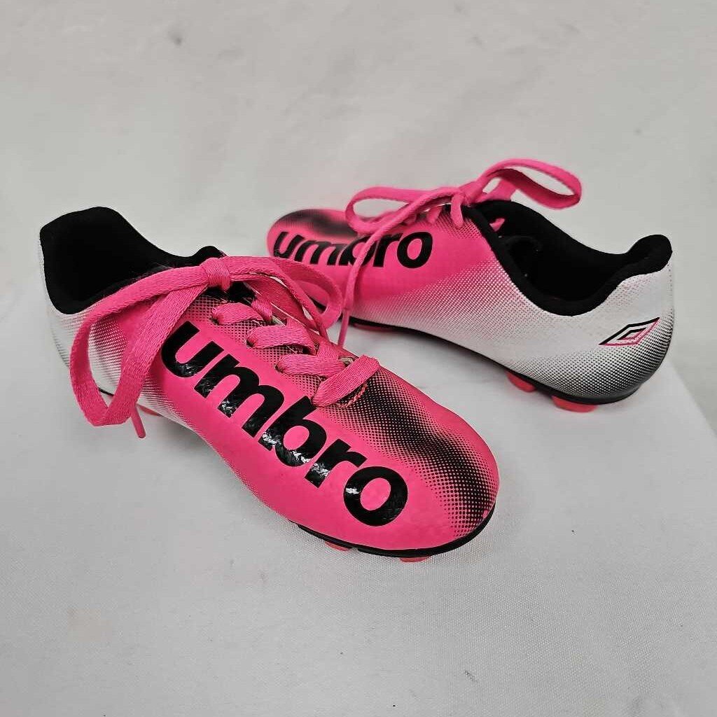 Umbro Girls Arturo Soccer Cleats | Size Y13 | Pink
