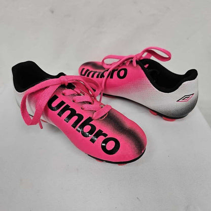 Umbro Girls Arturo Soccer Cleats | Size Y13 | Pink