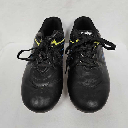 DSG Speed Viper 2.0 Youth Soccer Cleats | Size 1 | Black