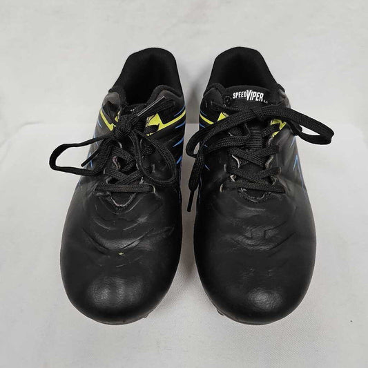 DSG Speed Viper 2.0 Youth Soccer Cleats | Size 1 | Black