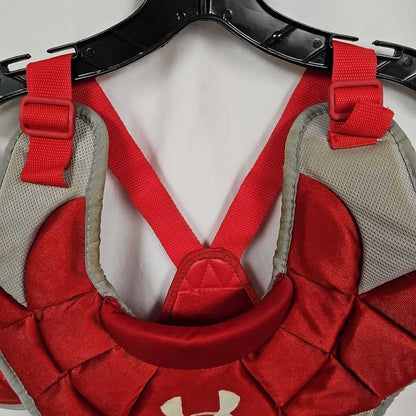 Under Armour UACP2-JRVS Junior Victory Series Chest Protector | Size: 14.5" | Red | Age Range: 9-11yrs
