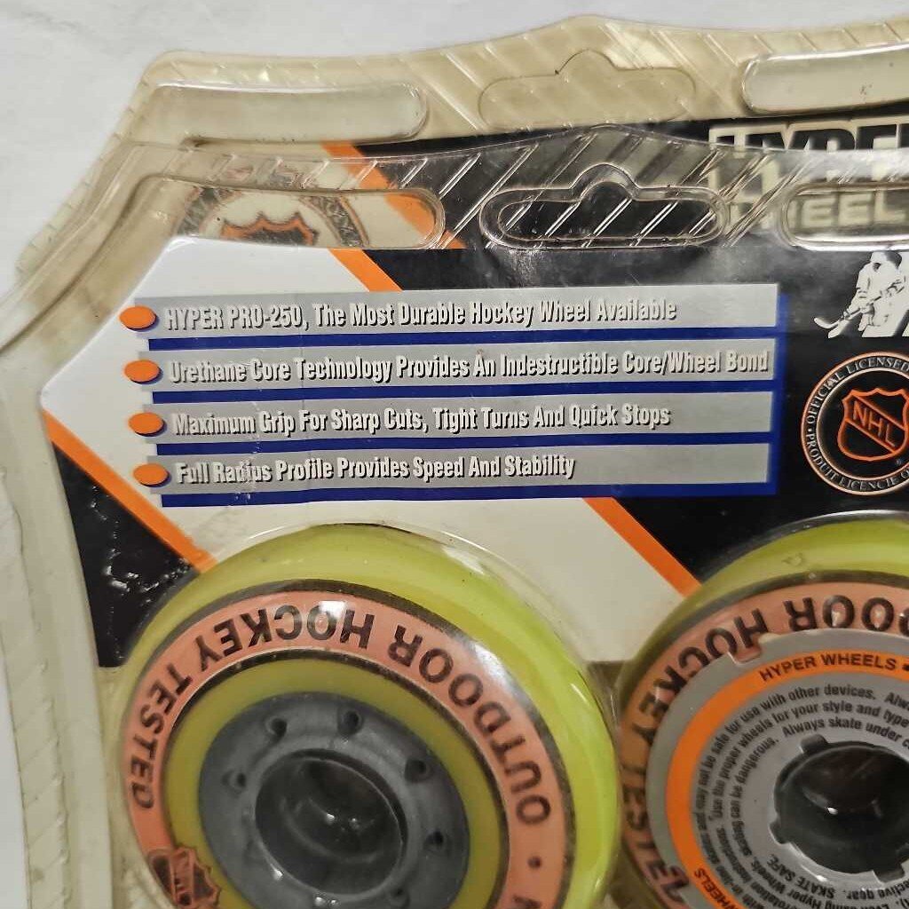 Hyper Wheels NHL Pro 250 Inline Wheels - 4 pack