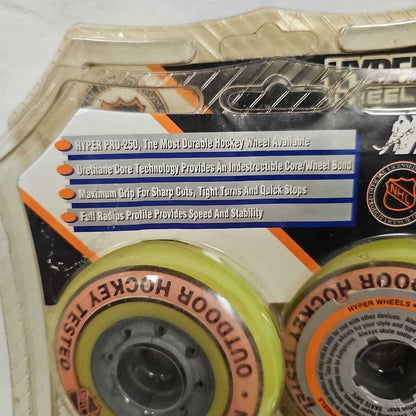 Hyper Wheels NHL Pro 250 Inline Wheels - 4 pack