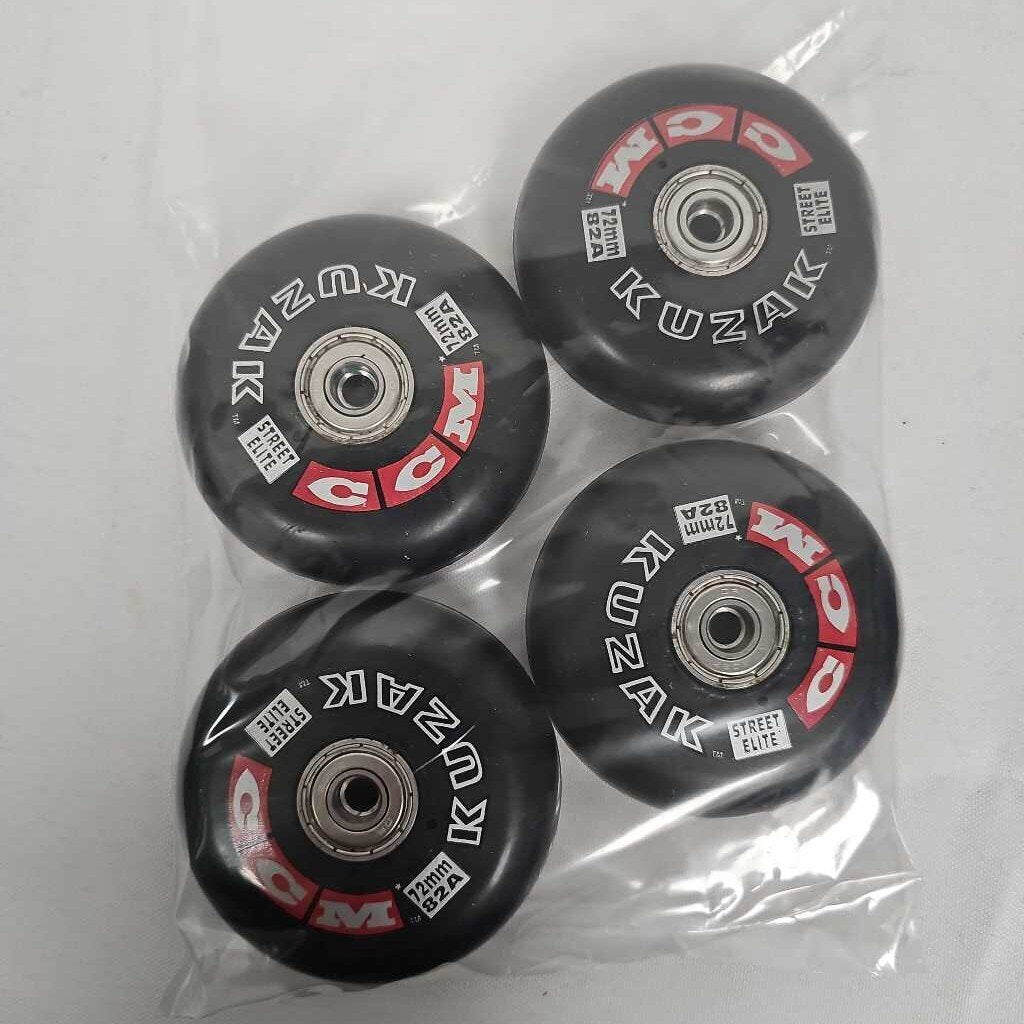 CCM Kuzak Street Elite Inline Wheels - 4 pack