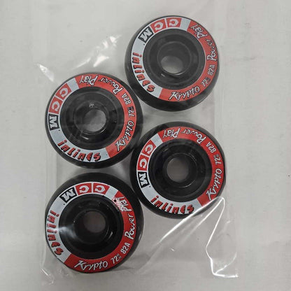 CCM Krypto Power Play Inline Wheels - 4 pack