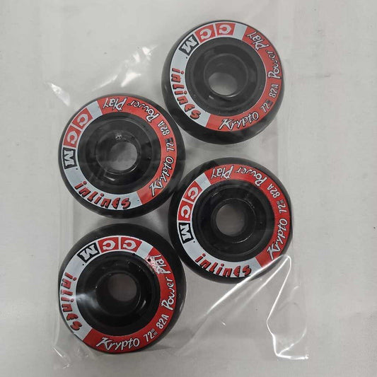 CCM Krypto Power Play Inline Wheels - 4 pack